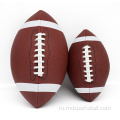 Кожаный американский футбольный мяч логотип размер 9